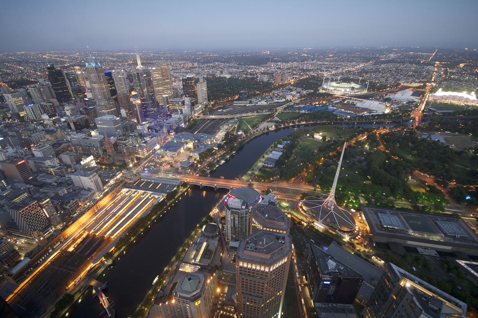 Melbourne & the Yarra River